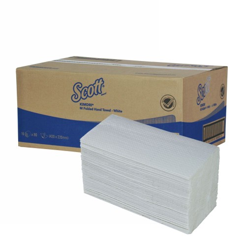 KC Scott® Kimdri M Folded Hand Towel - 1-Ply KC Scott® Kimdri M Folded Hand Towel - 1-Ply