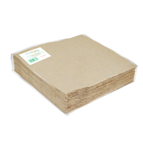Eco Brown 330 2-Ply Serviettes - 50 Pack Eco Brown 330 2-Ply Serviettes - 50 Pack