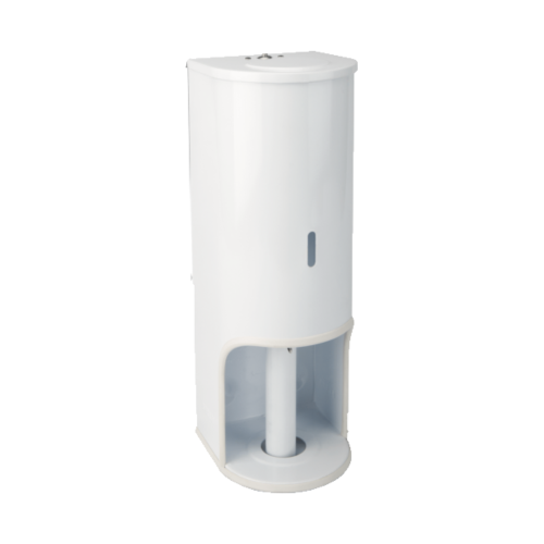 Prime TR3 Toilet Roll Dispenser - White Prime TR3 Toilet Roll Dispenser - White