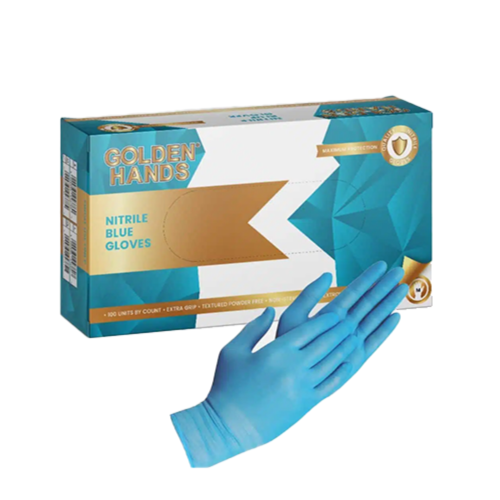 Latex Gloves - Blue Latex Gloves - Blue