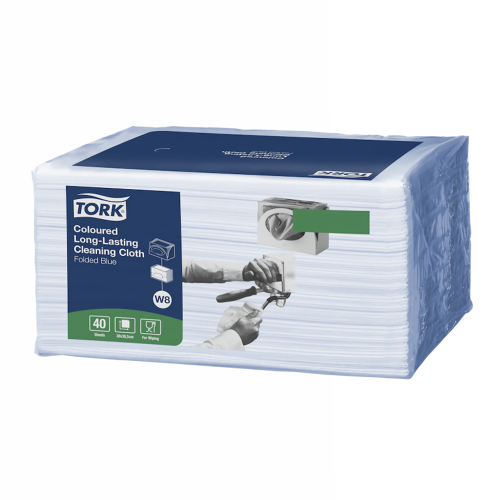 Tork Cleaning Cloths - Blue Tork Cleaning Cloths - Blue